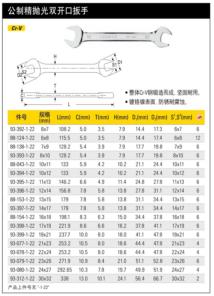 史丹利公制精抛光双开口扳手8.jpg10mm.jpg